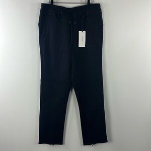 Public School Revolve Trapunto Moto Black Zip Ankle Pants Mens Size L NWT